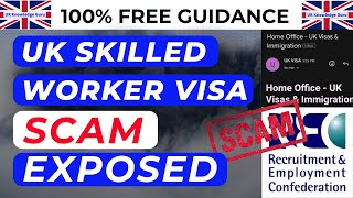 UK Skilled Worker Visa Scam Exposed 2024  Scam News [upl. by Kravits981]