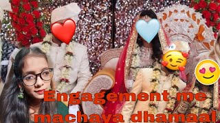 maasi ki engagement😍ll machaya dhamaal sogravlogs [upl. by Otreblada]