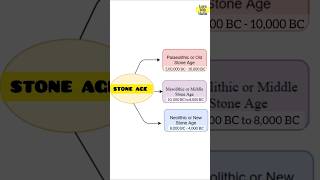 Classification of Stone Age  In how many periods STONE AGE is divided  shorts upsc [upl. by Leamsi618]