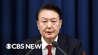 South Korean president declares emergency martial law [upl. by Dagna829]