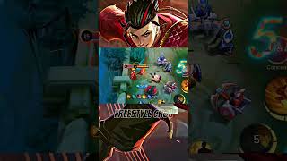 Gameplay chou skin stun mobilelegends [upl. by Guinna]