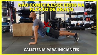 JAMAIS cometa esse ERRO na FLEXÃO DE BRAÇO [upl. by Iatnahs783]