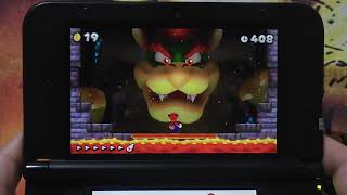 NEW SUPER MARIO BROS 2  W6🏯 CASTELO  CASTLE  NINTENDO 3DS [upl. by Kendy810]