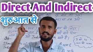 Direct and indirect speechNarrationDirect SpeechIndirect speechenglish grammar Narration [upl. by Ahsil]