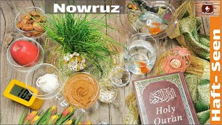 How to celebrate the Persian New Year Traditional Nowruz  Haft Seen Table [upl. by Annaeoj378]