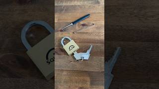 964 Squire LN4 Padlock picked open [upl. by Handel]