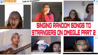 HARANA SA OMEGLE  PART 2 Best Reactions Dito na ata ako magkaka jowa 😂😍 Jong Madaliday [upl. by Lonergan101]