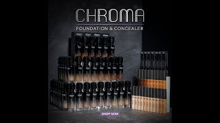 BPerfect Cosmetics Chroma Cover Foundation amp Concealer [upl. by Aihsel338]