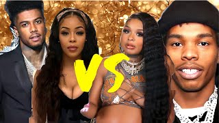 BLUEFACE SUPPORTS TESEHKI CHRISEAN FLIRTS WITH LIL BABY IN RESPONSE  WHY IS CHRISEAN SO PETTY [upl. by Nilad]