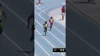 11YearOld Goes 1251 In The 100m At AAU Junior Olympics 2023 [upl. by Samohtnhoj]