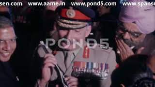 Field Marshal Sam Manekshaw Receiving 5Star Rank amp Handing Over Command To General Bewoor [upl. by Anahsek]