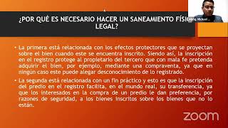 Saneamiento físico legal de predios urbanos y rústicos [upl. by Noswal]