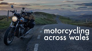 motorcycling 1200km around Wales  Royal Enfield Interceptor 650 [upl. by Massingill170]