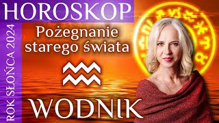 WODNIK horoskop na NOWY ROK Słońca 2024 ❤️ 🌞 [upl. by Nylorak]