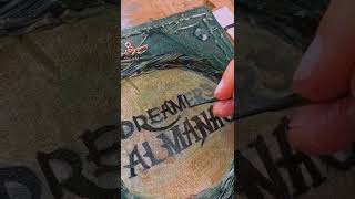 diy handmade dream diary ✨ dreamers almanac YouTubeShorts shorts diy crafts [upl. by Atinas]