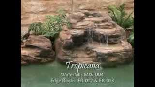 Swimming Pool Tropicana Waterfalls Kit [upl. by Buddy800]