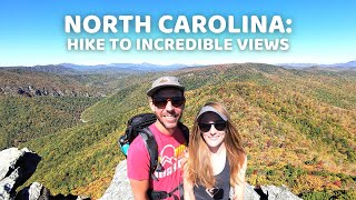 Hiking the HAWKSBILL TRAIL in the Linville Gorge in North Carolina  GoPro FULL HIKE Video [upl. by Eiffe]