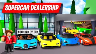 I Started a SUPERCAR DEALERSHIP in Brookhaven RP [upl. by Deadman]