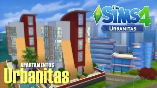 APARTAMENTOS URBANITAS VIDA EN LA CIUDAD  Los Sims 4 Speed Build [upl. by O'Connell]