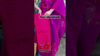 Rani Maraktaibi beetroot color manipuriwedding manipurhandloom [upl. by Obadiah]