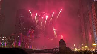 Chicago New Years Eve Fireworks 2024 FULL [upl. by Pincus]