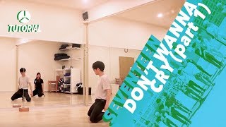 TUTORIAL SEVENTEEN세븐틴  Dont Wanna Cry 울고 싶지 않아 Part 1  Dance Tutorial by 2KSQUAD [upl. by Yak]