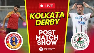 Kolkata Derby PostMatch Analysis  LIVE [upl. by Kenji]