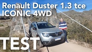 RENAULT DUSTER ICONIC 4WD TEST AUTO AL DÍA 1562024 Línea nueva motor 13 tce163 cv y M6 [upl. by Sitra]