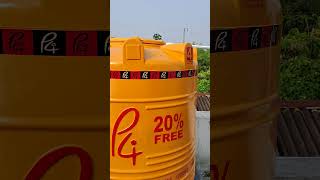 Plumbing work  P4 international water tank installation  Chatterjee plumbing [upl. by Atnoed368]