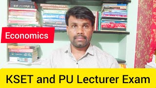 KSET amp PU Lecturer Exam in Economics [upl. by Odrahcir]