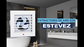 ELIMINA HUMEDAD Y MALOS OLORES CON LOS EXTRACTORES PARA BAÑO DE ESTEVEZ [upl. by Nosnibor301]