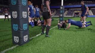 In goal area  touchdown bug  Rugby 25 [upl. by Bully12]