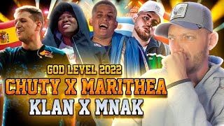 DTOKE REACCIONA A CHUTY Y MARITHEA VS MNAK Y KLAN  GOD LEVEL 2022 [upl. by Strickland]