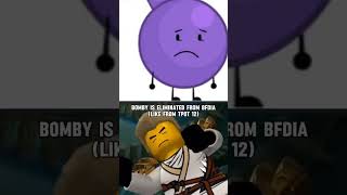 Bomby Is eliminated in Bfdia 16😭😭😭😭 bomby bfdi tpot bfdia lego ninjago zane [upl. by Bigot813]