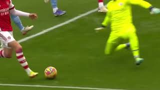 Ederson Foul on Martin Odegaard [upl. by Stein604]