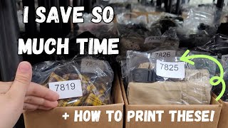 New Inventory System  How to Print SKUs on Rollo Printer [upl. by Sandstrom300]