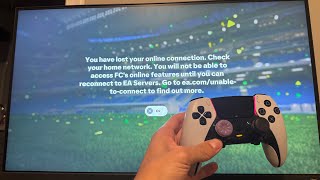 EA SPORTS FC 25 How to Fix “You Have Lost Your Online Connection” Error Tutorial Easy Method [upl. by Ecertal]