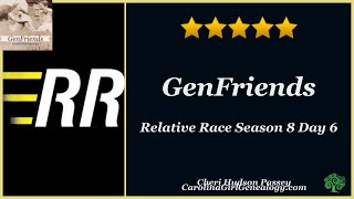 GenFriends Genealogy Chat Show Relative Race Season 8 Day 6 [upl. by Truitt]