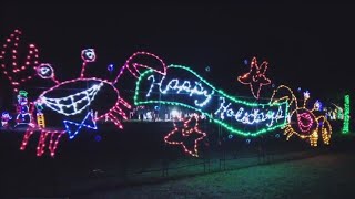 Festival of Lights brings winter wonderland to Hillsborough County [upl. by Pelpel]