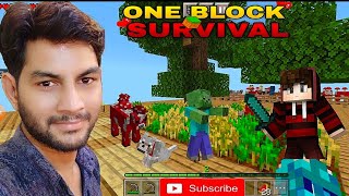 One Block Minecraft Survival But Its 3D [upl. by Bobbee]