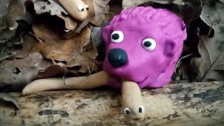 Wir kneten einen Igel  Play Doh Hedgehog [upl. by Pirali]