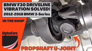 BMW F30 20122018 3 Series Driveline Vibration Solved [upl. by Noraj]