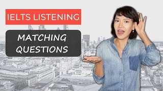 IELTS Listening Matching Information  TIPS STRATEGY PRACTICE [upl. by Nej]