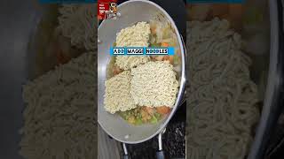 Masala Maggi Recipe Street Style Veg Maggi Vegetable Maggi Noodles [upl. by Odranreb492]