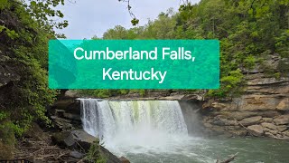 Cumberland Falls Kentucky  Niagara of the South [upl. by Irahs]