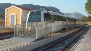 Estacion de Teulada L9 del Tram Alicante [upl. by Kutzenco]