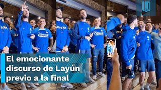 El EMOCIONANTE discurso de Miguel Layún previo a la final de vuelta ante Tigres 🦅🐯 [upl. by Warfold499]