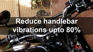 B1U6 How to Reduce Handlebar Vibrations in Royal Enfield [upl. by Gathers]