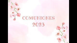 PROMO COMUNIONES 2023 [upl. by Leinnad]