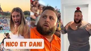 Compilation meilleures vidéos Nico et Dani TikTok 2024 [upl. by Auqenehs448]